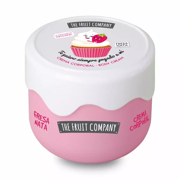 creme-corporellle-fraise-chantilly.jpg.webp The Fruit Company kūno kremas Braškių kvapo 200 ml