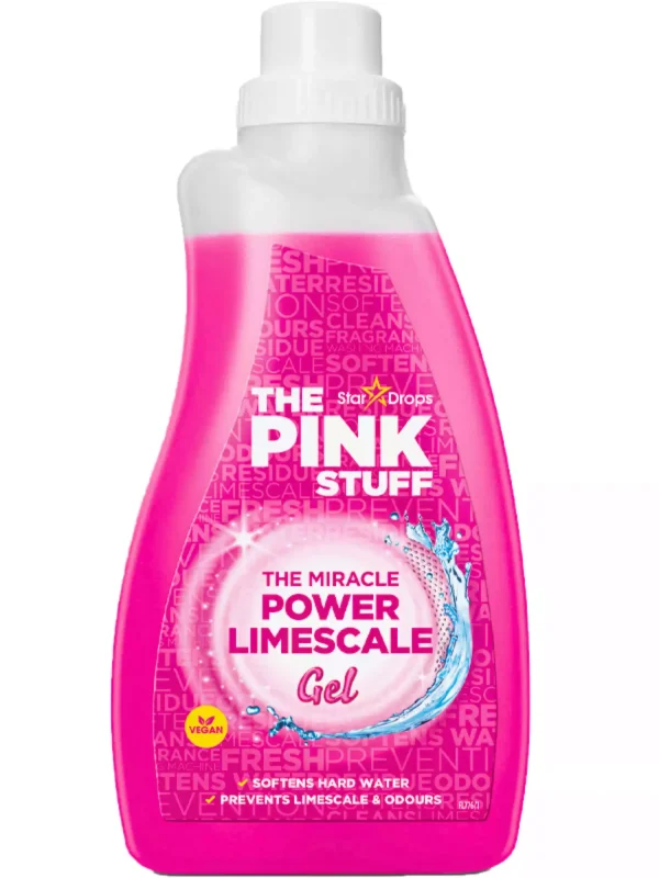 The Pink Stuff skalbimo mašinos kalkių valymo gelis 1 l