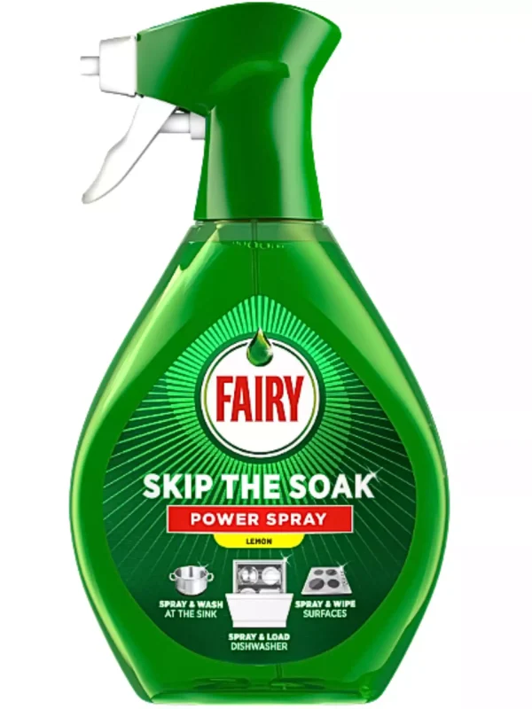 FAIRY Skip The Soak Spray Lemon – purškiamas indų ploviklis