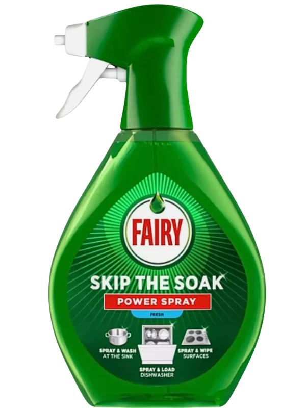 Fairy Power Spray Fresh riebalų tirpiklis 650 ml