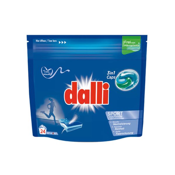 DALLI ACTIV 3in1 skalbimo kapsulės, 24 vnt.
