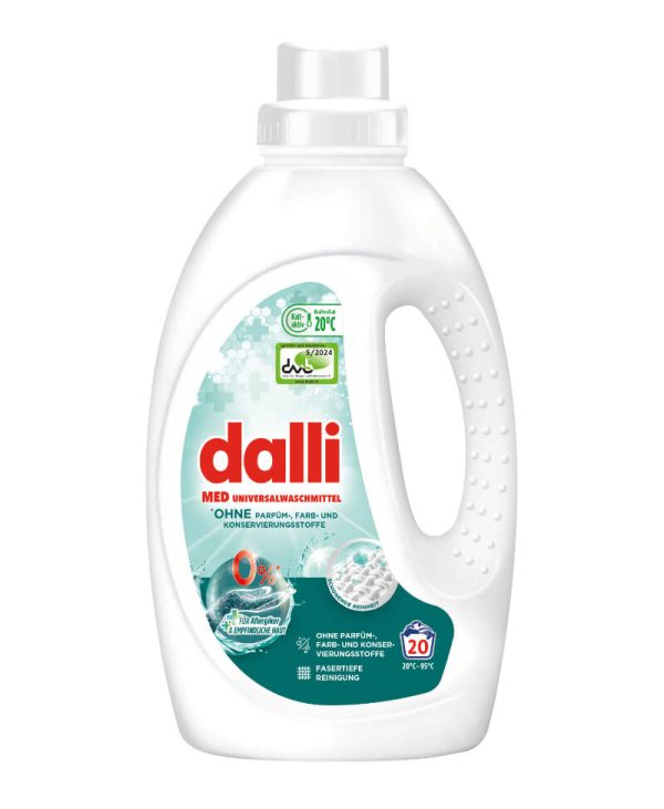 dalli-med-universal-fluessig-thumb-1.jpg Dalli Med skalbiklis jautriai odai 1,1 l 20 skalbimų