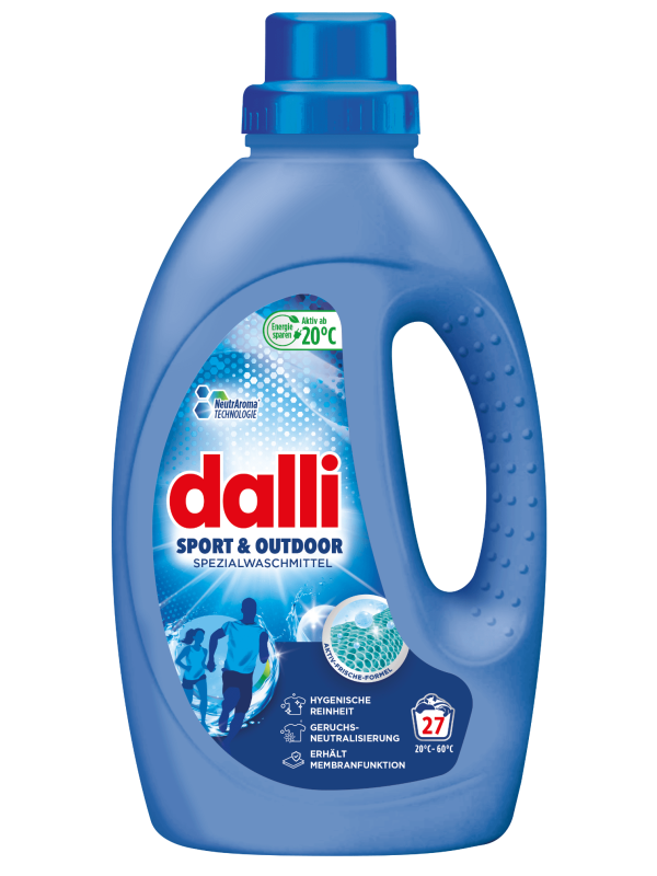 Dalli Sport & Outdoor skalbimo gelis 27 skalb.