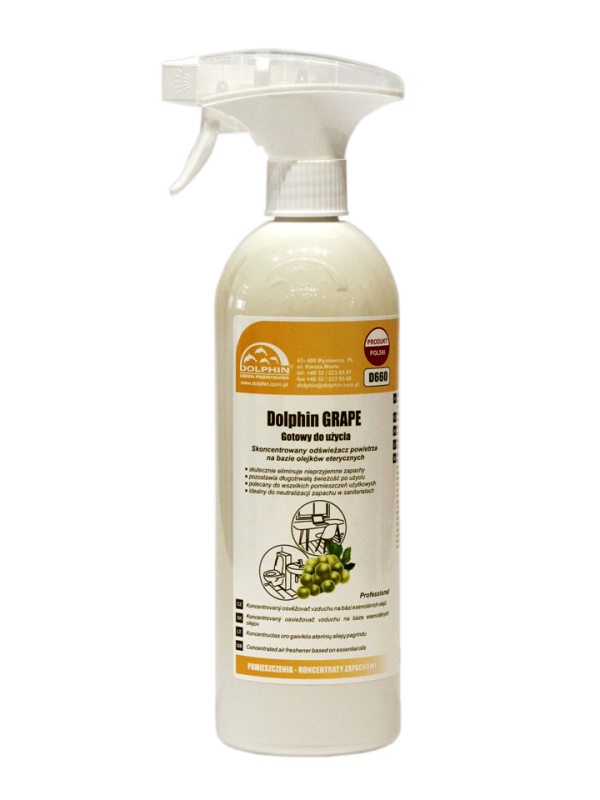 DOLPHIN GRAPE – koncentruotas oro gaiviklis, 750 ml