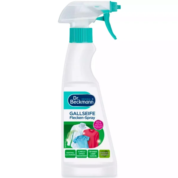 e414ec231617bb07d90241b42916acc72524b52ac952e1fd698f654305487fa5.webp Dr. Beckmann Bile Soap Stain Remover Spray – 250 ml