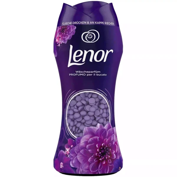 e8e8e28fbf5d138fea14fea06928365ae1174fb156bbfae518c898b871e5d76c.webp Lenor Amethyst & Floral Bouquet kvapiosios granulės skalbiniams