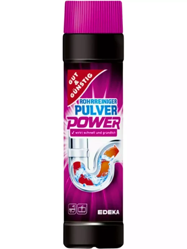 G&G Rohrreiniger Pulver Power – vamzdžių valymo milteliai, 600 g