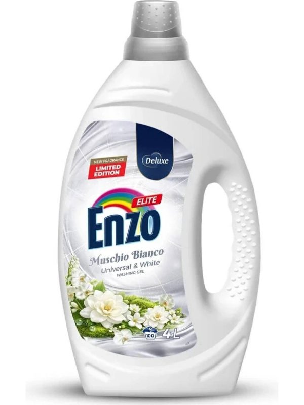 Enzo 6in1 Muschio Bianco skalbimo gelis 4 l 100 skalbimų