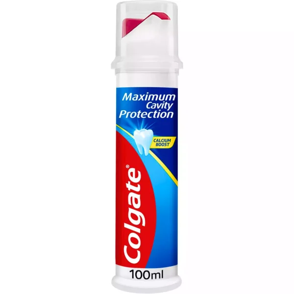 Colgate Maximum Cavity Protection –dantų pasta su dozatoriumi