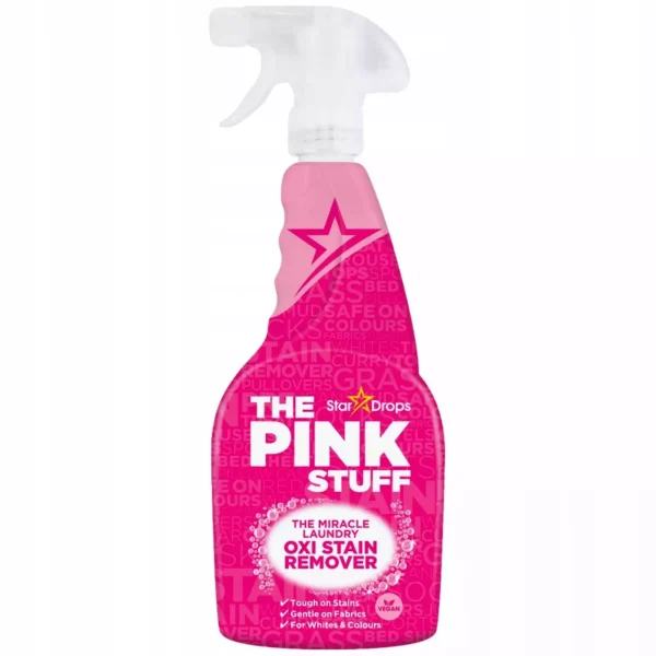 f8358eff395cd5fdf202d520a0137d98748ad5563a7e246670c8bdd7bf605d0e.webp THE PINK STUFF dėmių valiklis, 500 ml
