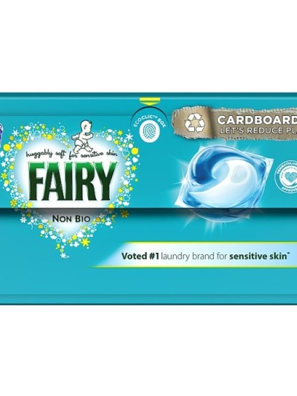 Skalbimo kapsulės FAIRY Non Bio 33 skalbimai – jautriai odai