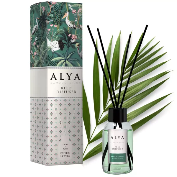 Alya namų kvapų difuzorius „Exotic Leaves“ 100 ml