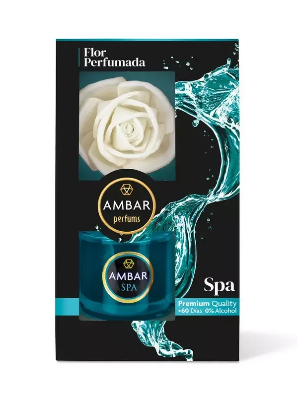Flor Perfumada Spa Ambar 75 ml