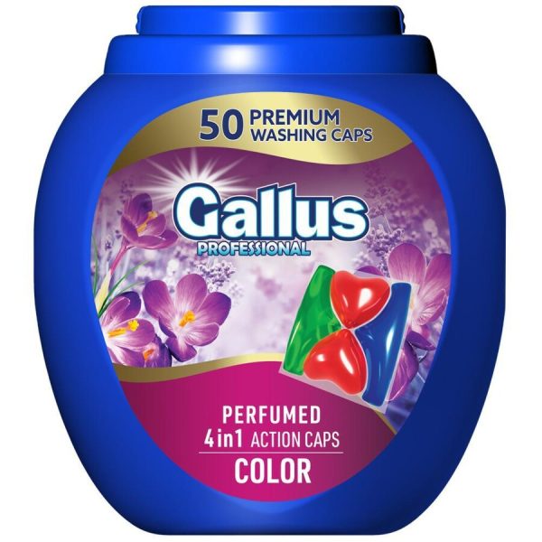 gallus-professional-50caps-4in1-color.jpg Skalbimo kapsulės GALLUS Color, 50 vnt.