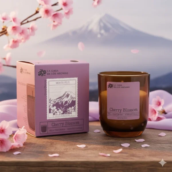 grossiste-bougie-la-casa-de-los-aromas-2.webp Kvapioji žvakė „Cherry Blossom“ 110 g – La Casa de los Aromas