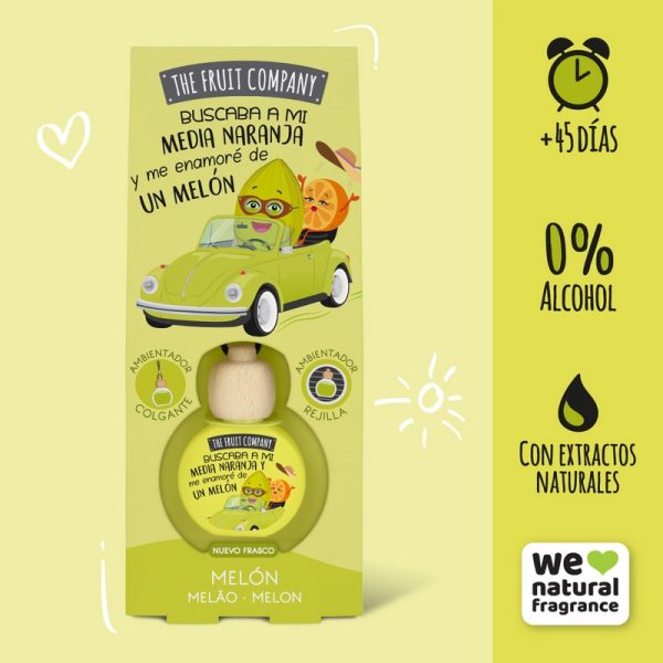 The Fruit Company automobilio kvapas Melon 5 ml