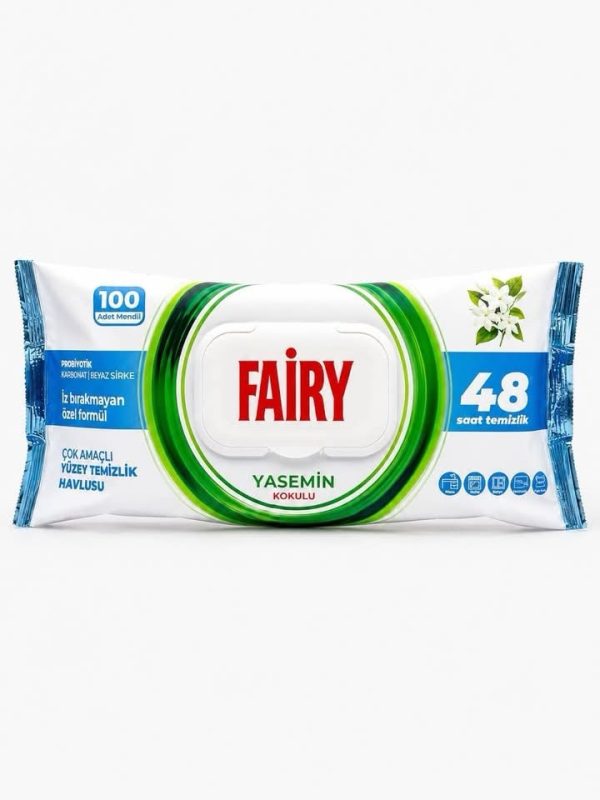 Fairy universalios valymo servetėlės su probiotikais 100 vnt.