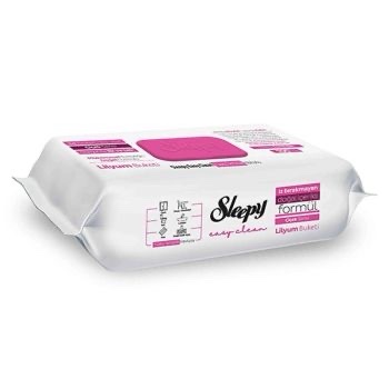 Sleepy drėgnos servetėlės namų valymui, 100 vnt.