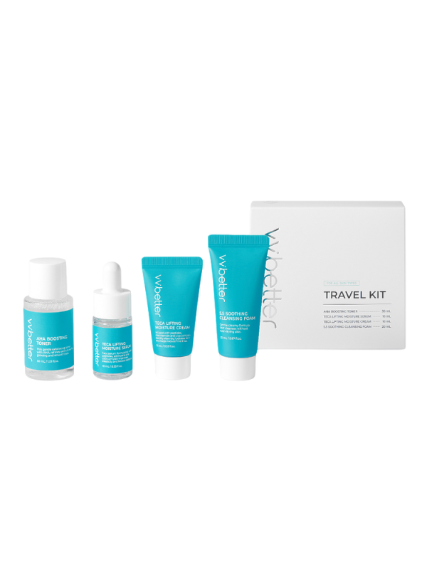 VVBetter Travel Kit Blue – korėjietiškos kosmetikos rinkinys