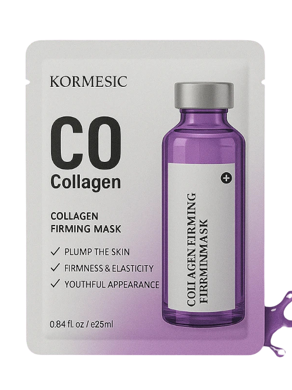 Kormesic stangrinanti veido kaukė su kolagenu 25 ml