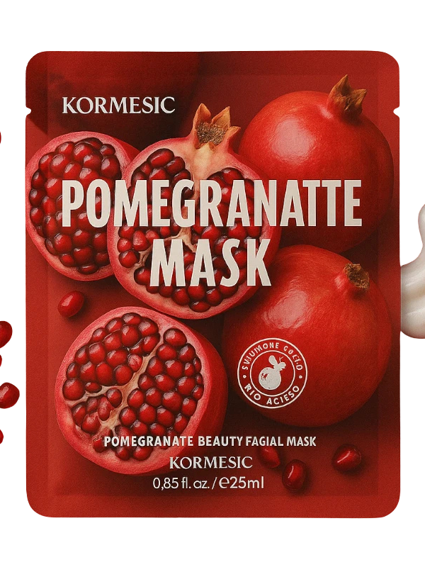 Kormesic granatų veido kaukė nuo raukšlių 25 g