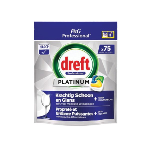DREFT All in One indaplovių kapsulės, 75 vnt.