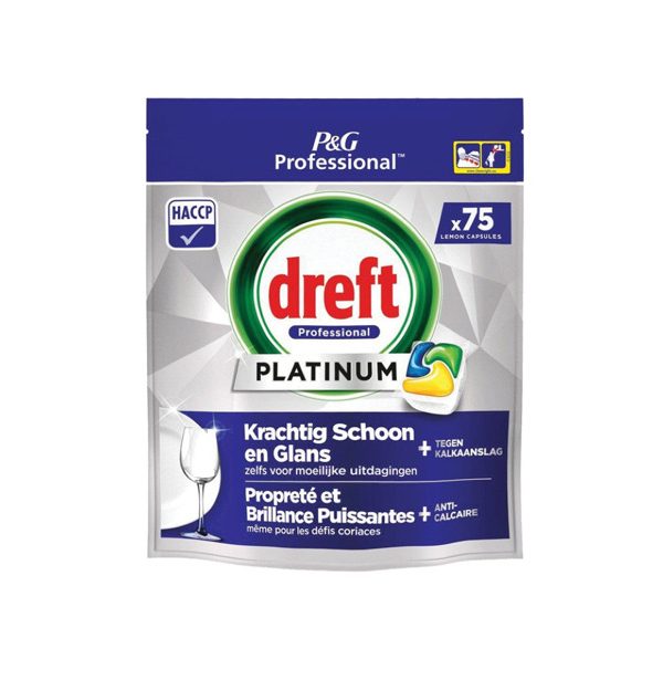 DREFT All in One indaplovių kapsulės, 75 vnt.