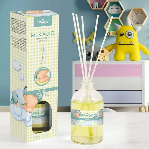 mikado-prady-bebe-doux-et-delicat-100ml.jpg.webp Namų kvapų difuzorius MIKADO Baby 100 ml – Prady