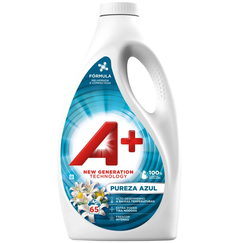 A+ Pureza Azul skalbimo gelis 65 skalbimai