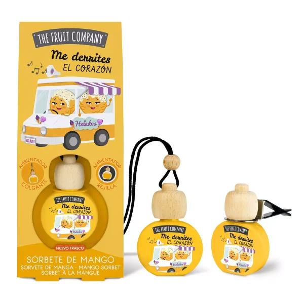THE FRUIT COMPANY automobilių oro gaiviklis "Mango", 5 ml