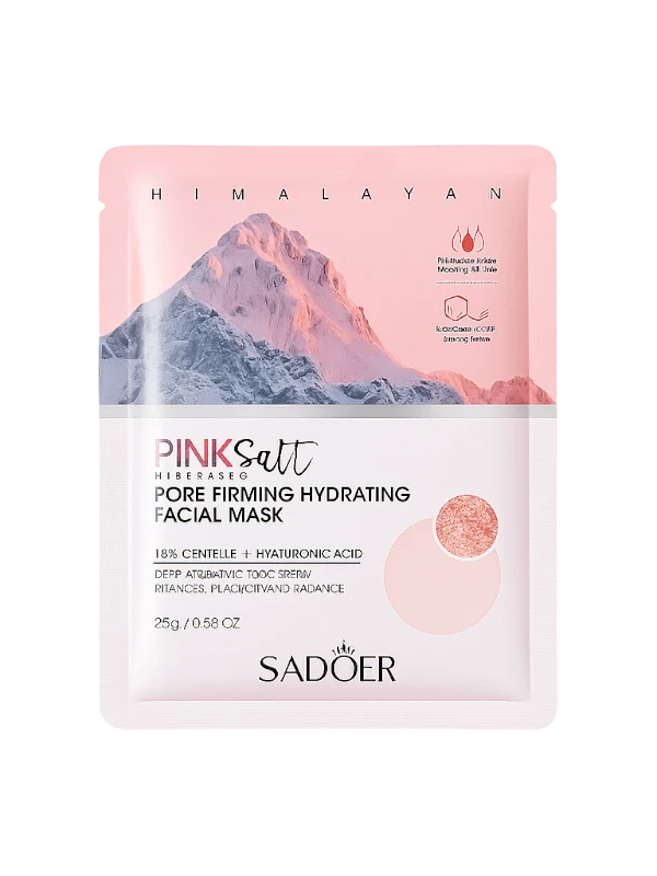Sadoer Himalajų rožinės druskos veido kaukė 25 ml
