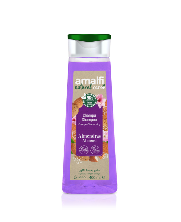 shampoing-amalfi-amande-400ml.png.webp AMALFI šampūnas su migdolų aliejumi – 96% natūralus, 400 ml