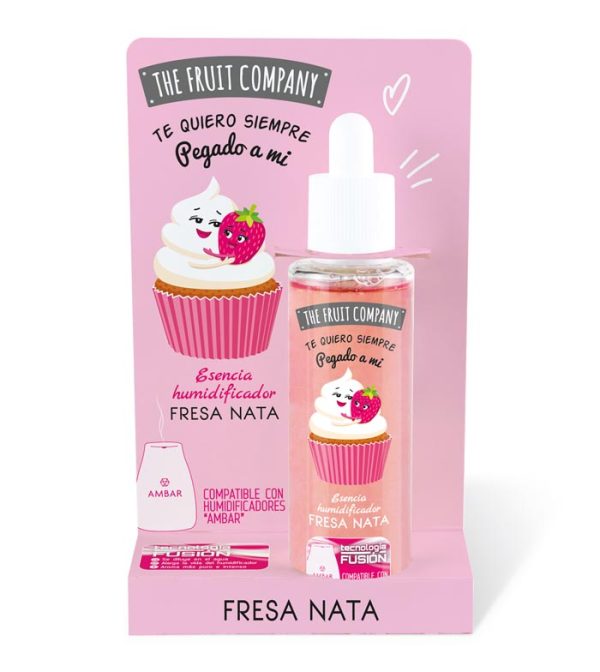 the-fruit-company-esencia-para-humidificador-50ml-fresa-nata-1-65704.jpeg The Fruit Company braškių kvapo esencija oro drėkintuvui 50 ml