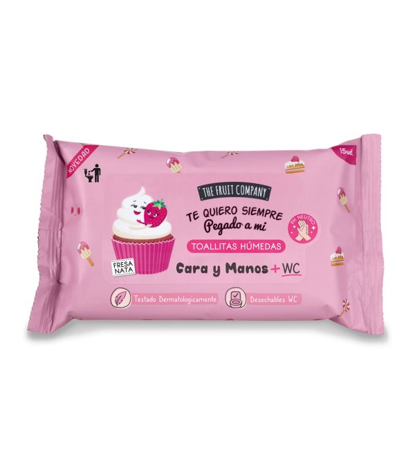 the-fruit-company-toallitas-biodegradables-fresa-nata-1-66631.jpeg The Fruit Company kišeninės servetėlės Strawberry Cream