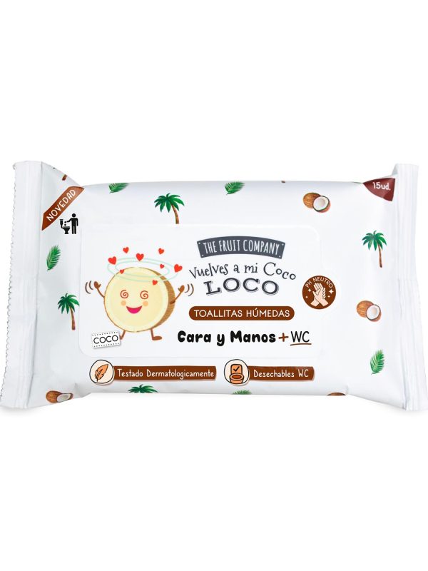 The Fruit Company kišeninės servetėlės Coconut