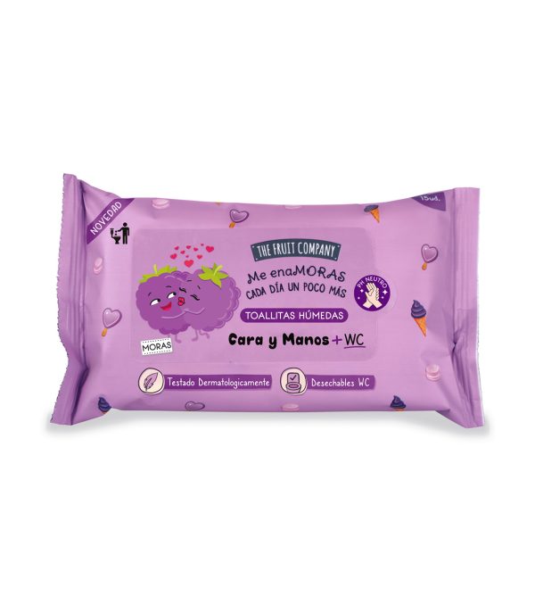 The Fruit Company kišeninės servetėlės Blackberry, 15 vnt.