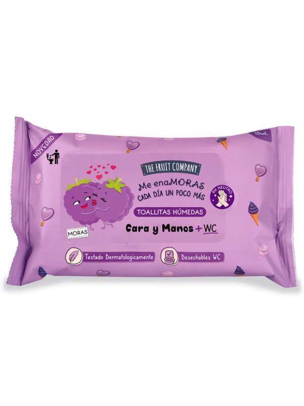 The Fruit Company kišeninės servetėlės Blackberry, 15 vnt.