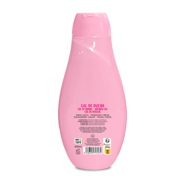 thefruitcompany_gel_de_ducha_fresa_nata_trasera.png THE FRUIT COMPANY dušo gelis “Strawberry Chantilly”, 600 ml