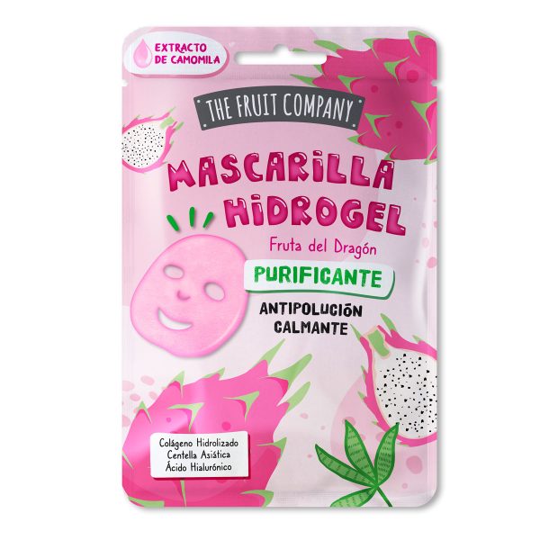 thefruitcompany_mascarilla_facial_hidrogel_fruta_del_dragon.jpg The Fruit Company hidrogelio veido kaukė Dragon Fruit 31 g