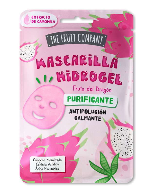 The Fruit Company hidrogelio veido kaukė Dragon Fruit 31 g