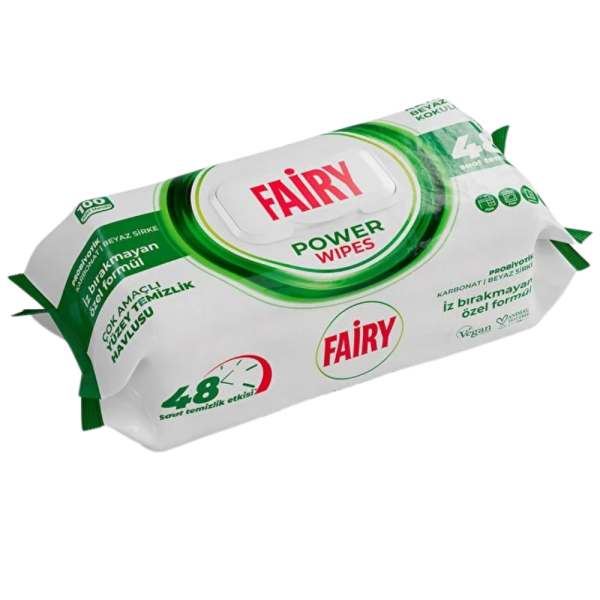 tumbnail_a3ad5e63-4218-46e9-8051-a33df917d2a6.png Fairy Power White Soap antibakterinės valymo servetėlės 100 vnt.