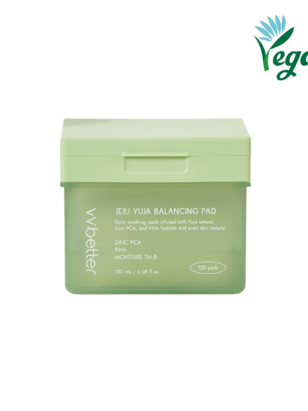 VVBetter Jeju Yuja Balancing Pad – veido diskeliai 120 vnt.