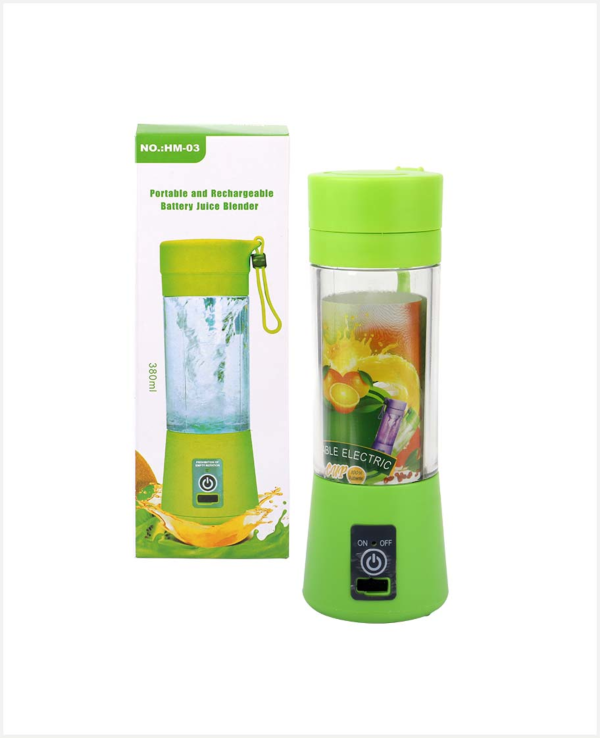 Hytex HM-03 nešiojamas įkraunamas trintuvas, 380 ml
