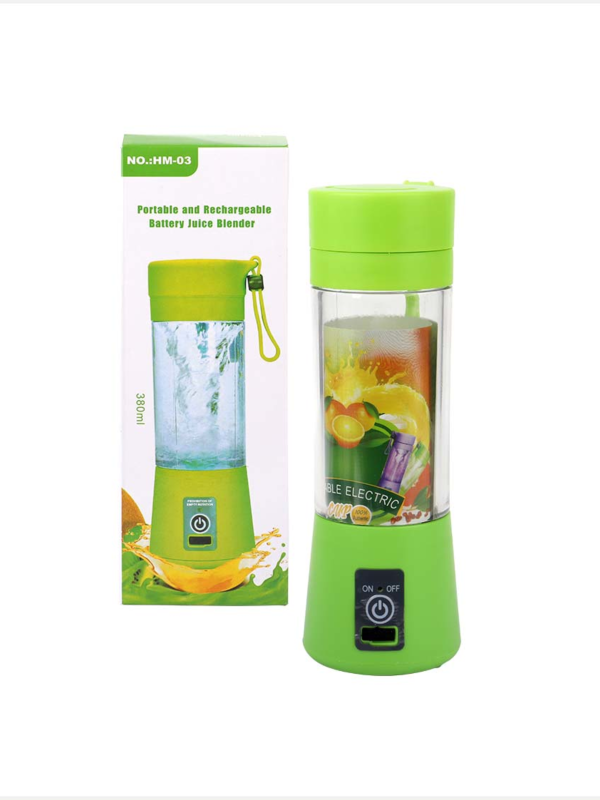 Hytex HM-03 nešiojamas įkraunamas trintuvas, 380 ml