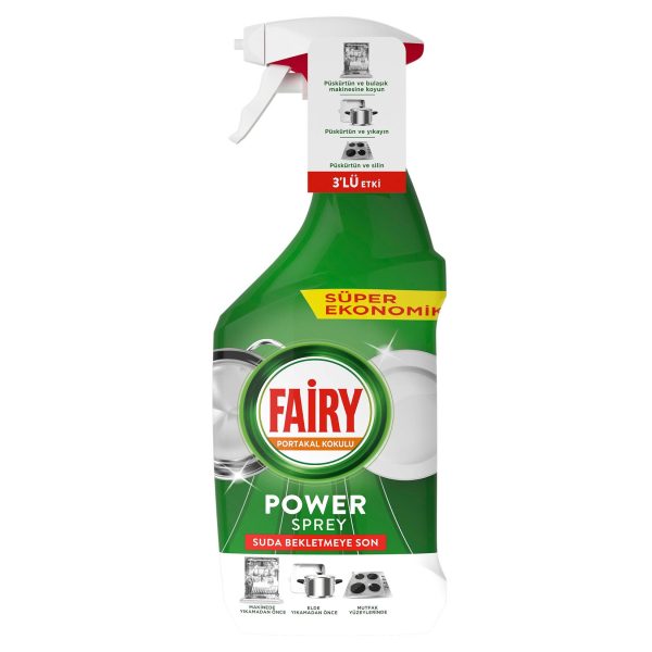 Fairy Orange Power Spray indų plovimo purškiklis 800 ml