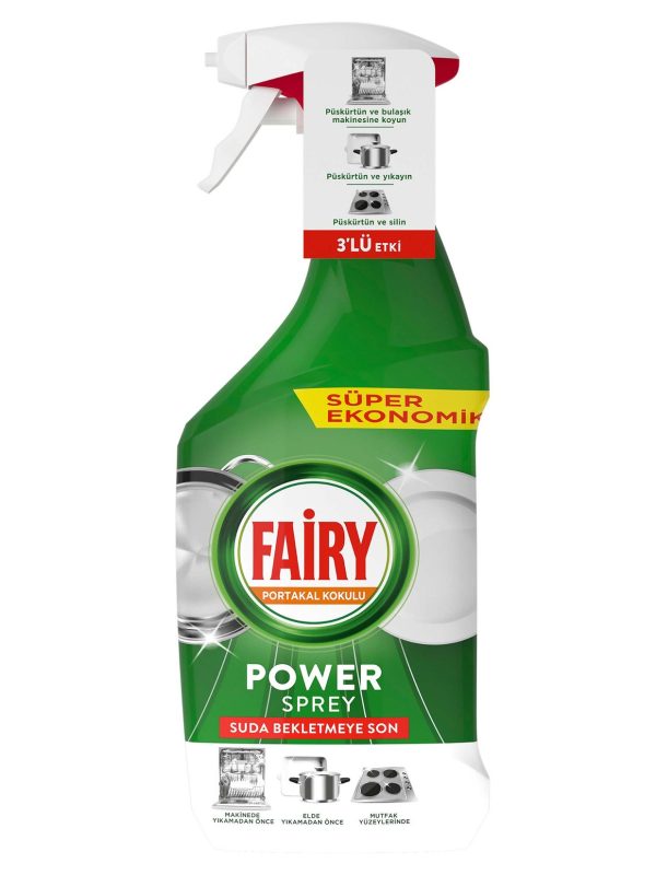 Fairy Orange Power Spray indų plovimo purškiklis 800 ml