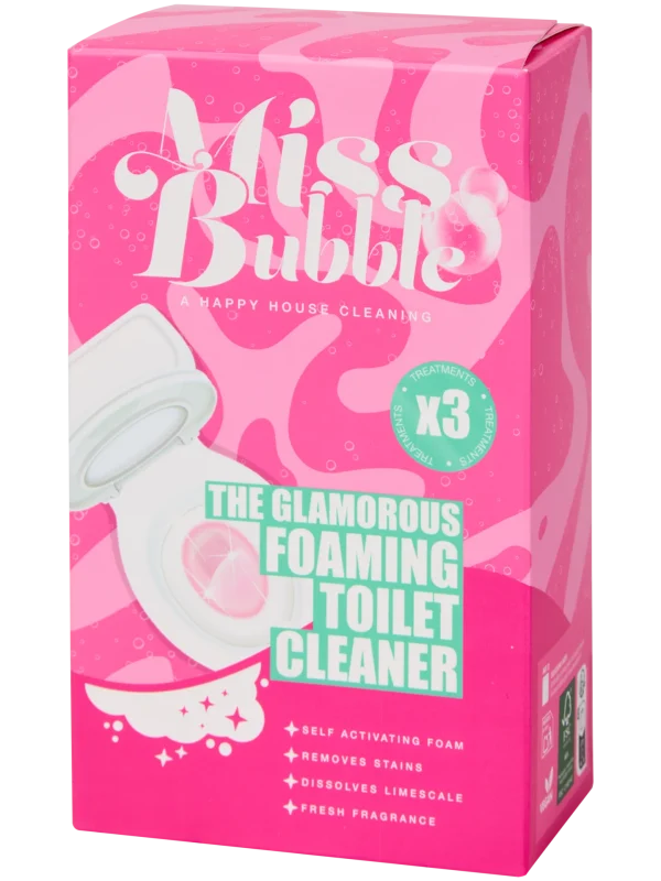 Miss Bubble putojantis WC valiklis 3 × 100 g