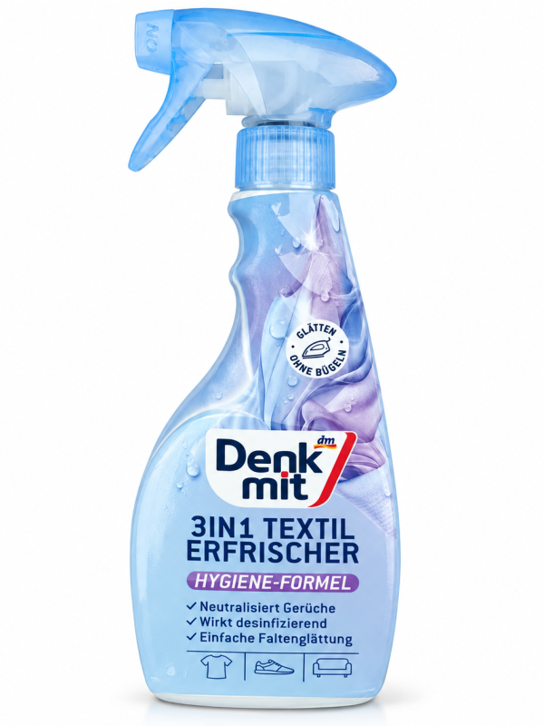 Denkmit 3in1 tekstilės gaiviklis ir raukšlių lygintojas 500 ml