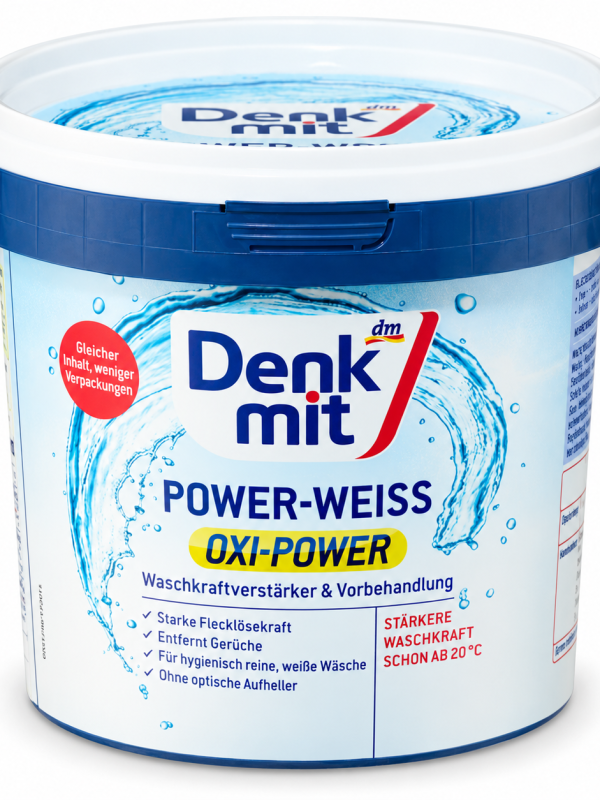Denkmit Oxi Power dėmių valiklis baltiems audiniams, 750 g