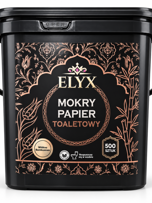 ELYX drėgnas tualetinis popierius su ramunėlių ekstraktu, 500 vnt.